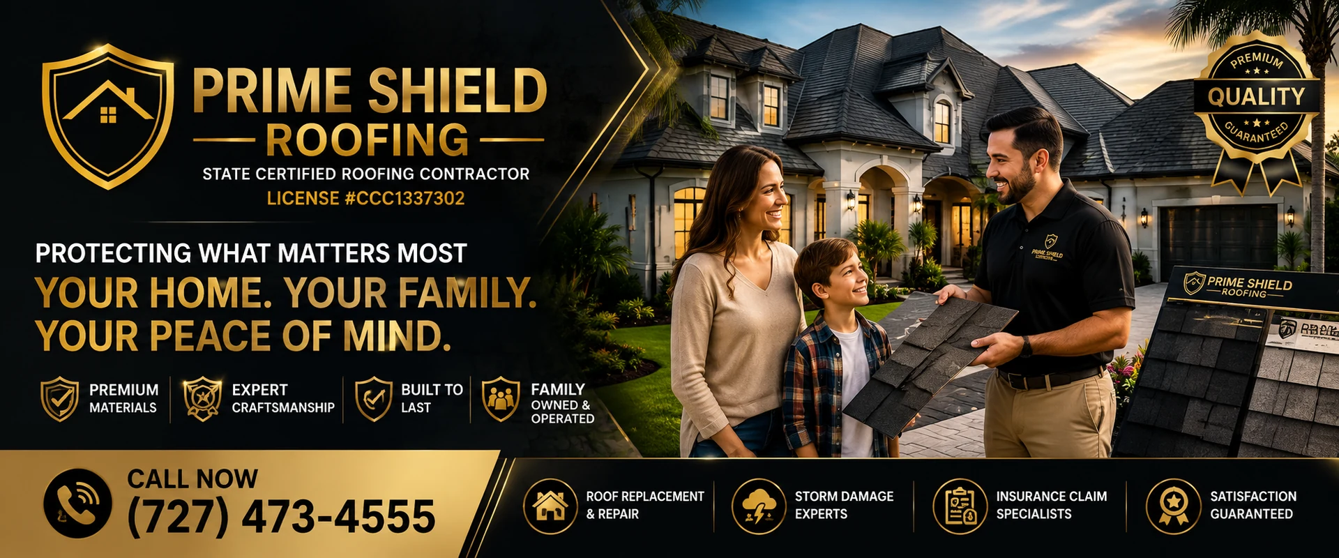 Prime Shield Roofing residential roofing consultation